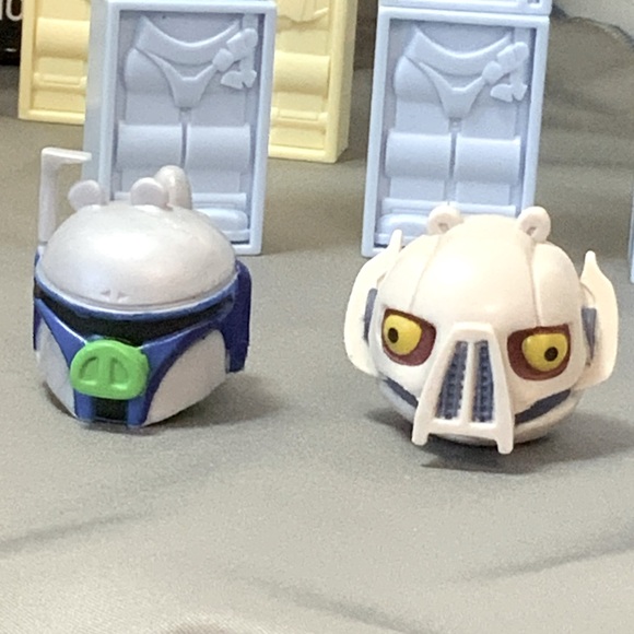 Angry Birds Star Wars Jenga Jedi Battle Game (IOB Complete With All Game Pieces) - Picture 6 of 12